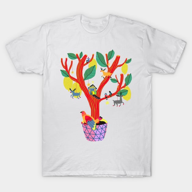 Lemon Tree T-Shirt by ezrawsmith